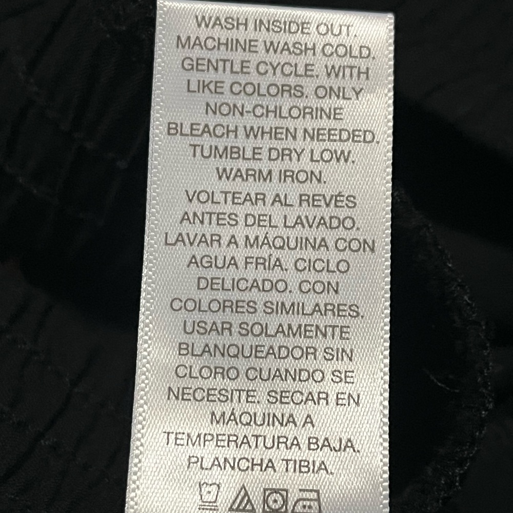 Time and Tru Longline Embroidered Black Skirt Boho Cottagecore XXL(20) Flaws - Picture 7 of 10